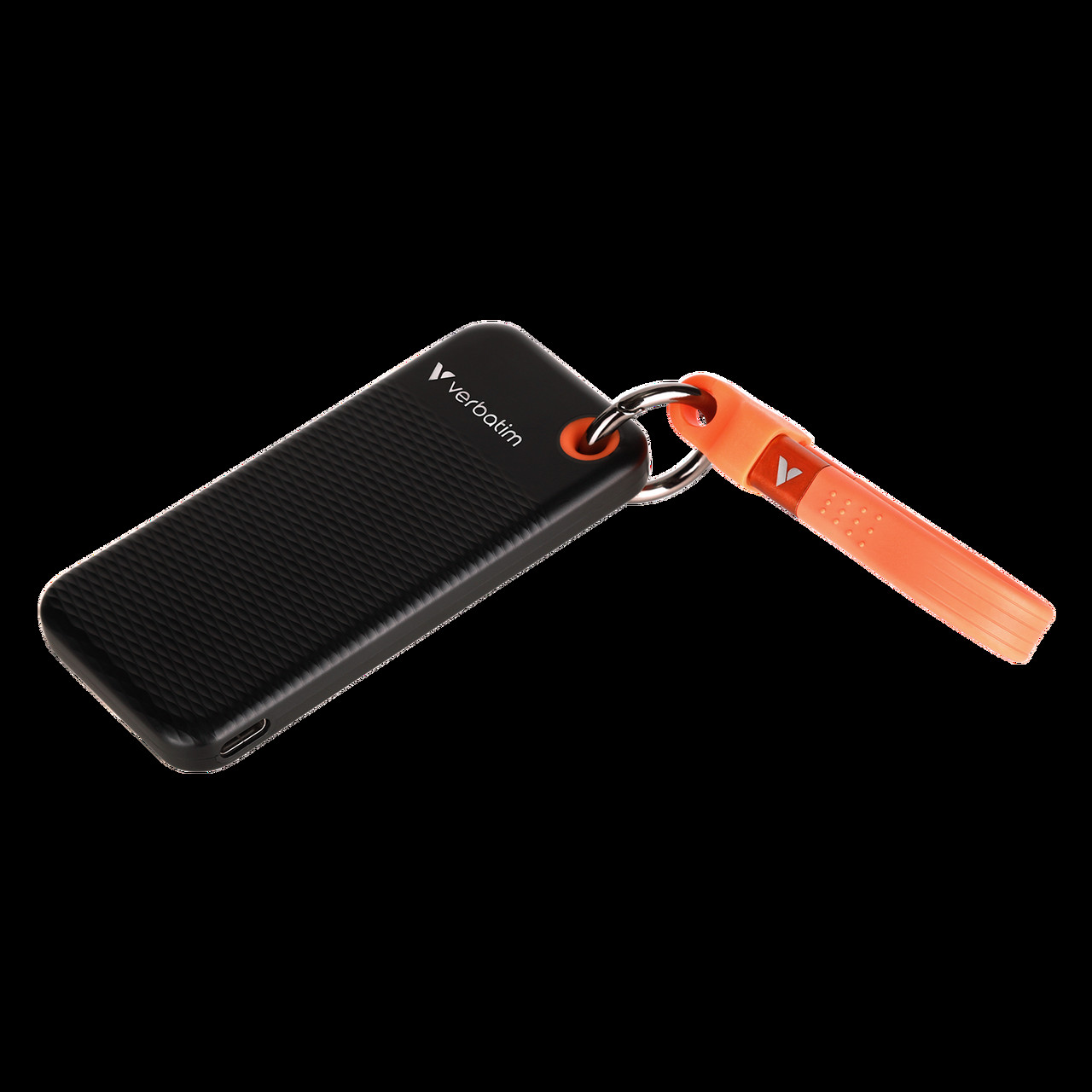 BildeVerbatim Pocket SSD USB 3.2 Gen 2 128GB Black/Orange