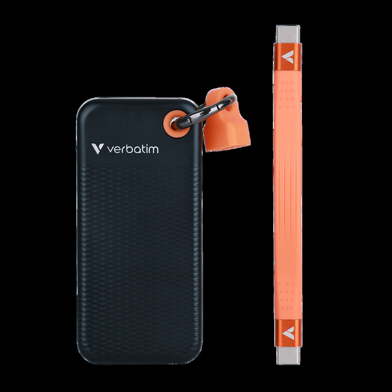 Verbatim Pocket SSD USB 3.2 Gen 2 128GB Black/Orange