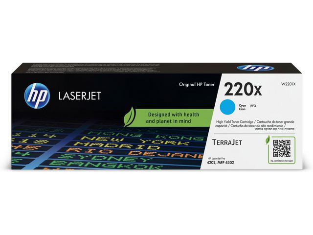 BildeHP Toner W2201X 220X Cyan