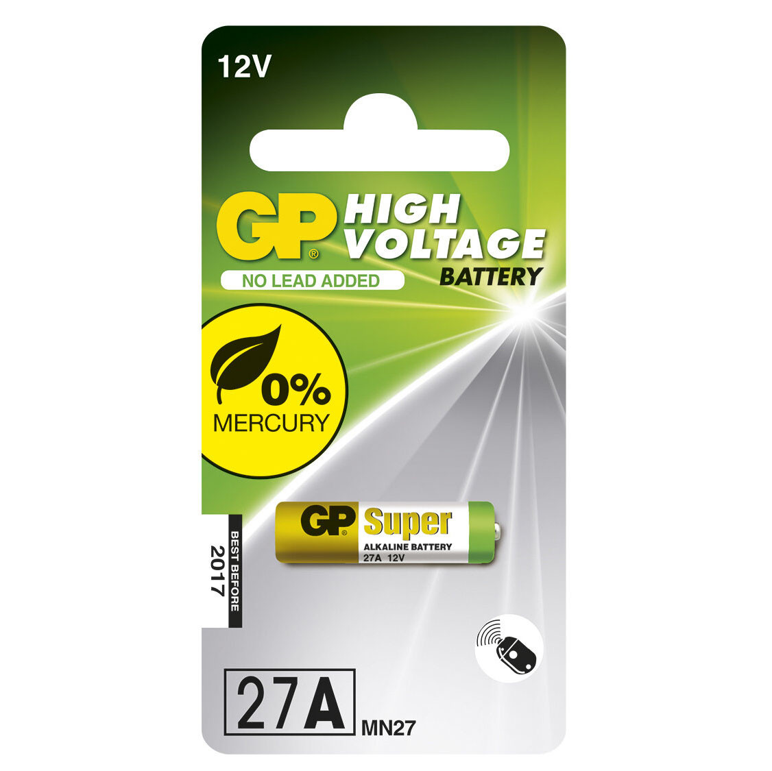BildeGP Super Alkaline Battery 27A 1-pack