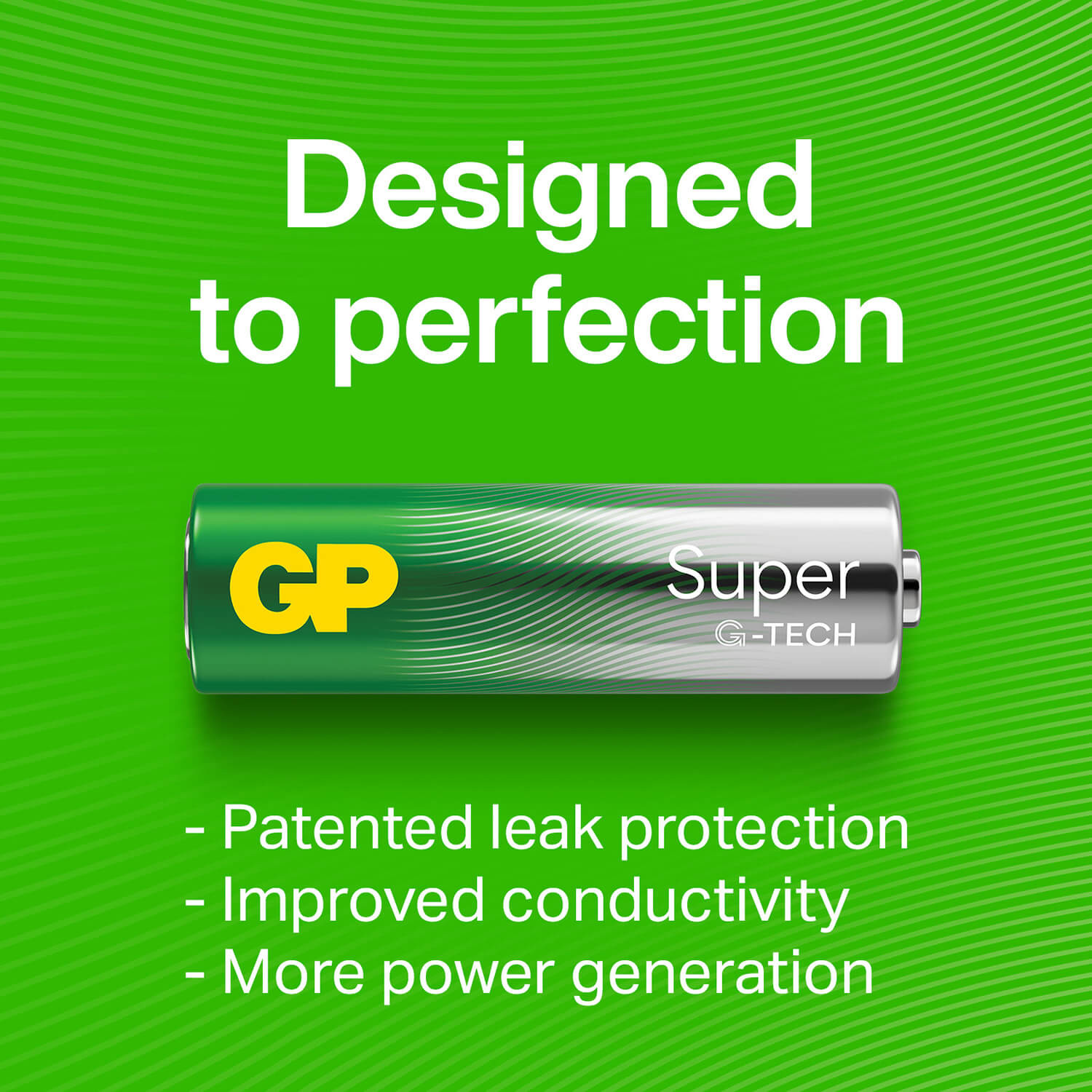 GP Super Alkaline Battery 9V 1-pack