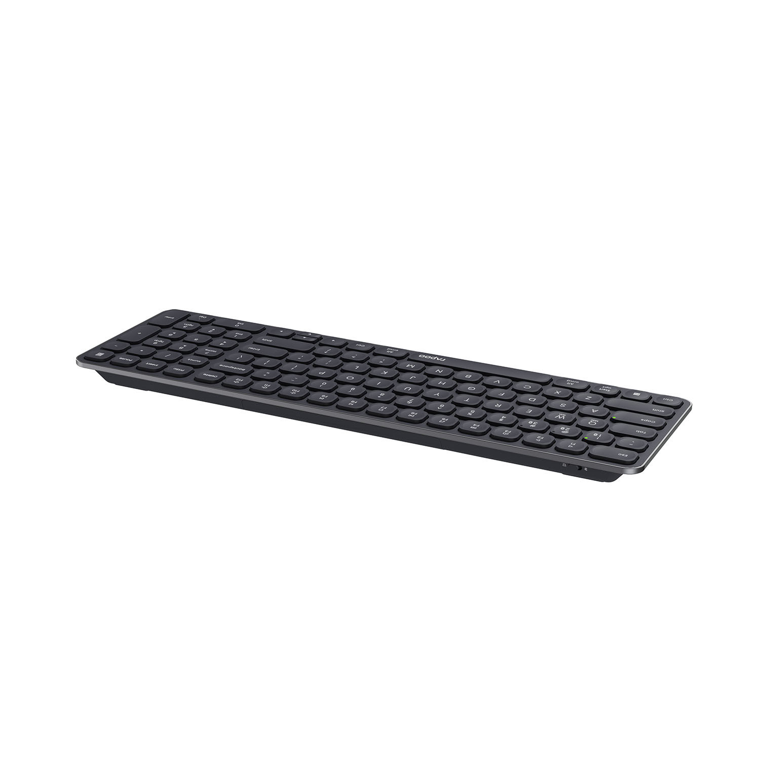 RAPOO Keyboard E9310M Wireless Multi-Mode Dark Grey