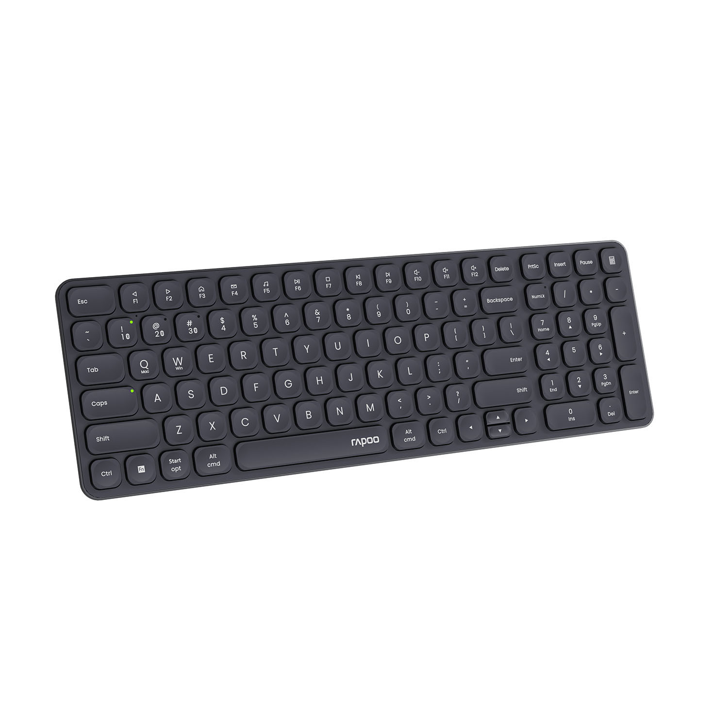 RAPOO Keyboard E9310M Wireless Multi-Mode Dark Grey