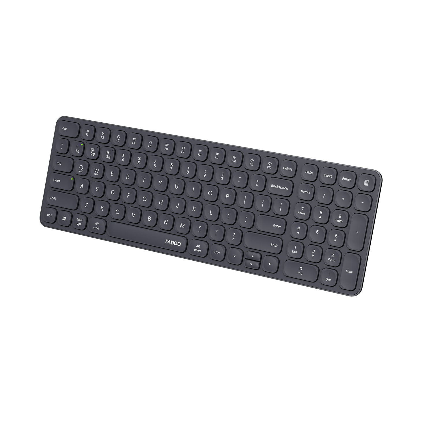 RAPOO Keyboard E9310M Wireless Multi-Mode Dark Grey