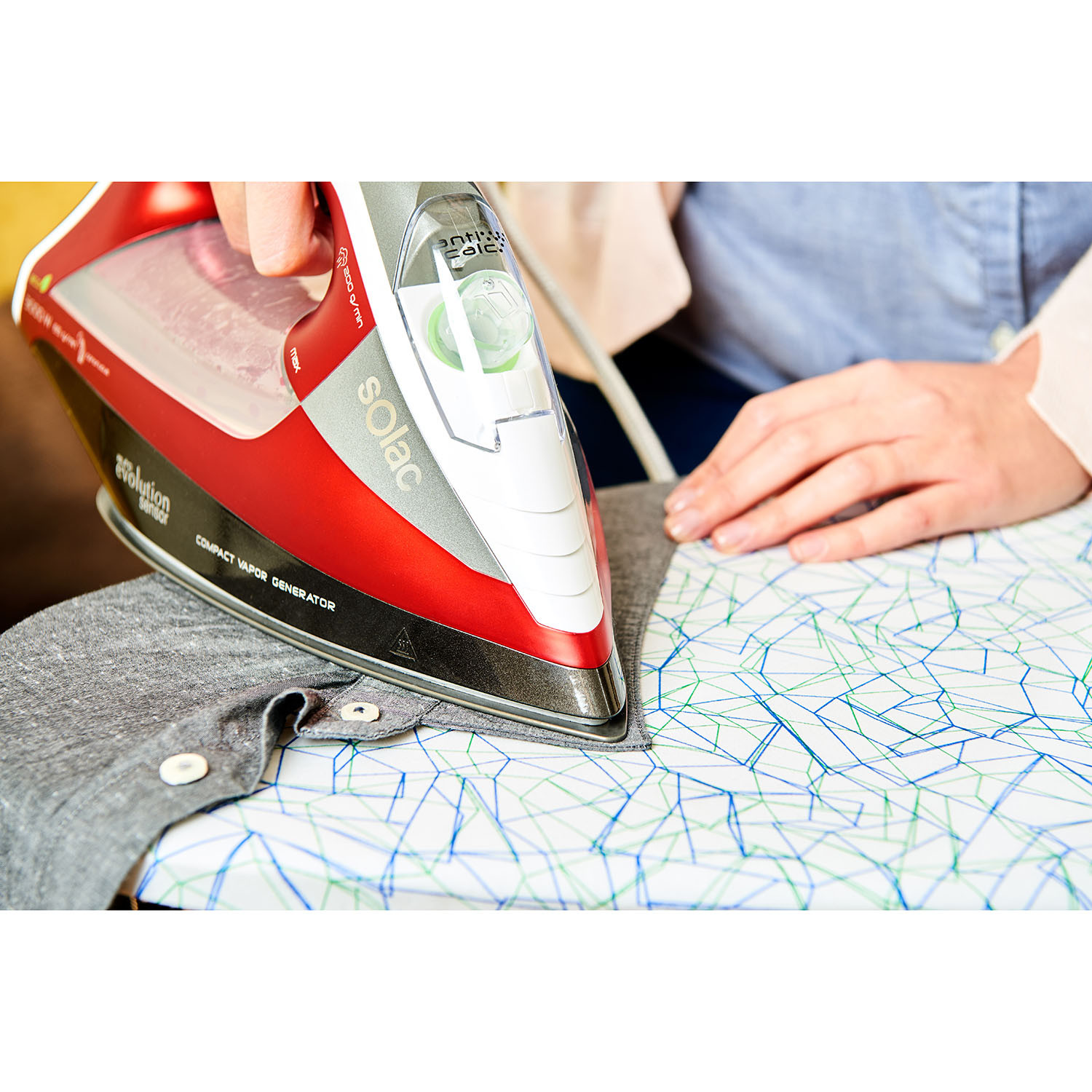 SOLAC Steam Iron CVG9611 Auto Evolution Sensor