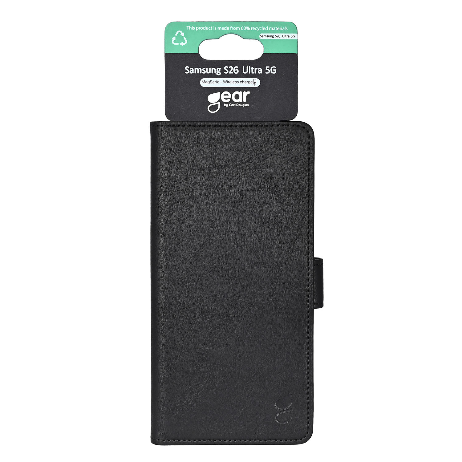 GEAR Classic 3 card Recycled Magnetic Samsung S26 Ultra Black