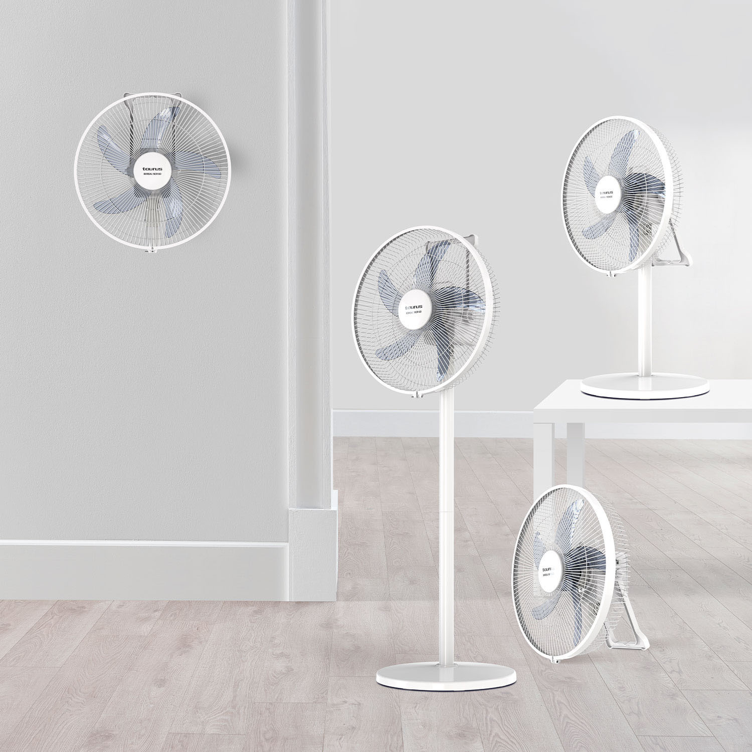 TAURUS Stand Fan 40cm Boreal 16 CR Go Rechargeable