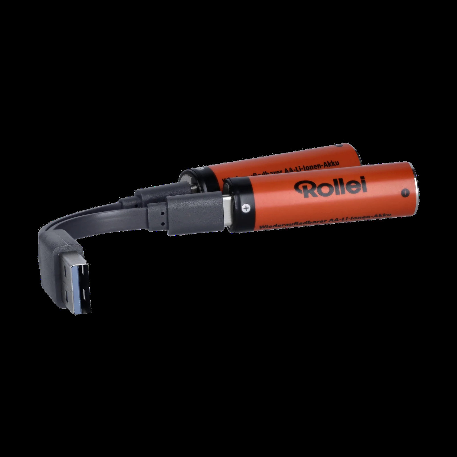 ROLLEI AA Li-Ion Batteries with USB-C (4-Pack)