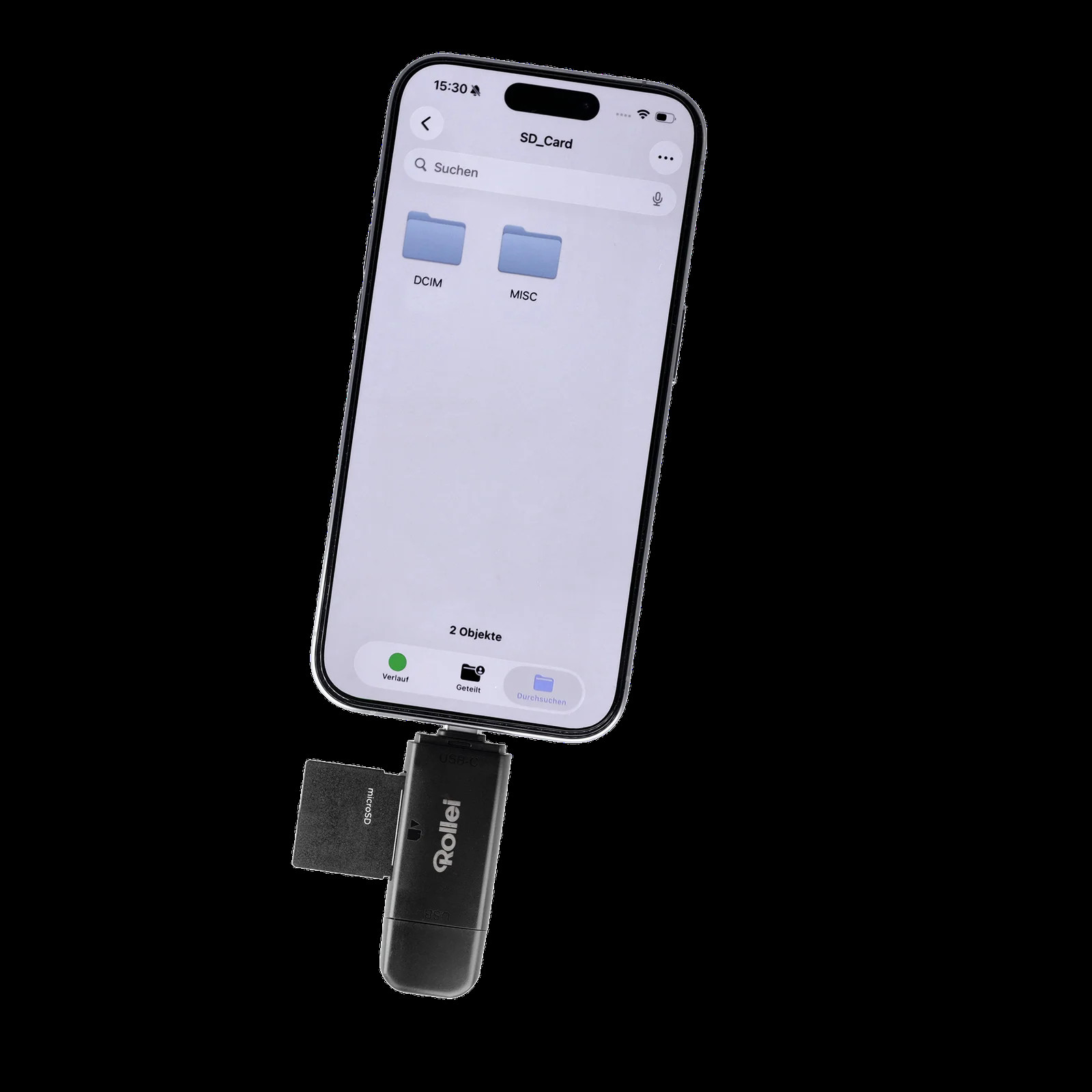 ROLLEI 2-in-1 Card Reader for SD & microSD