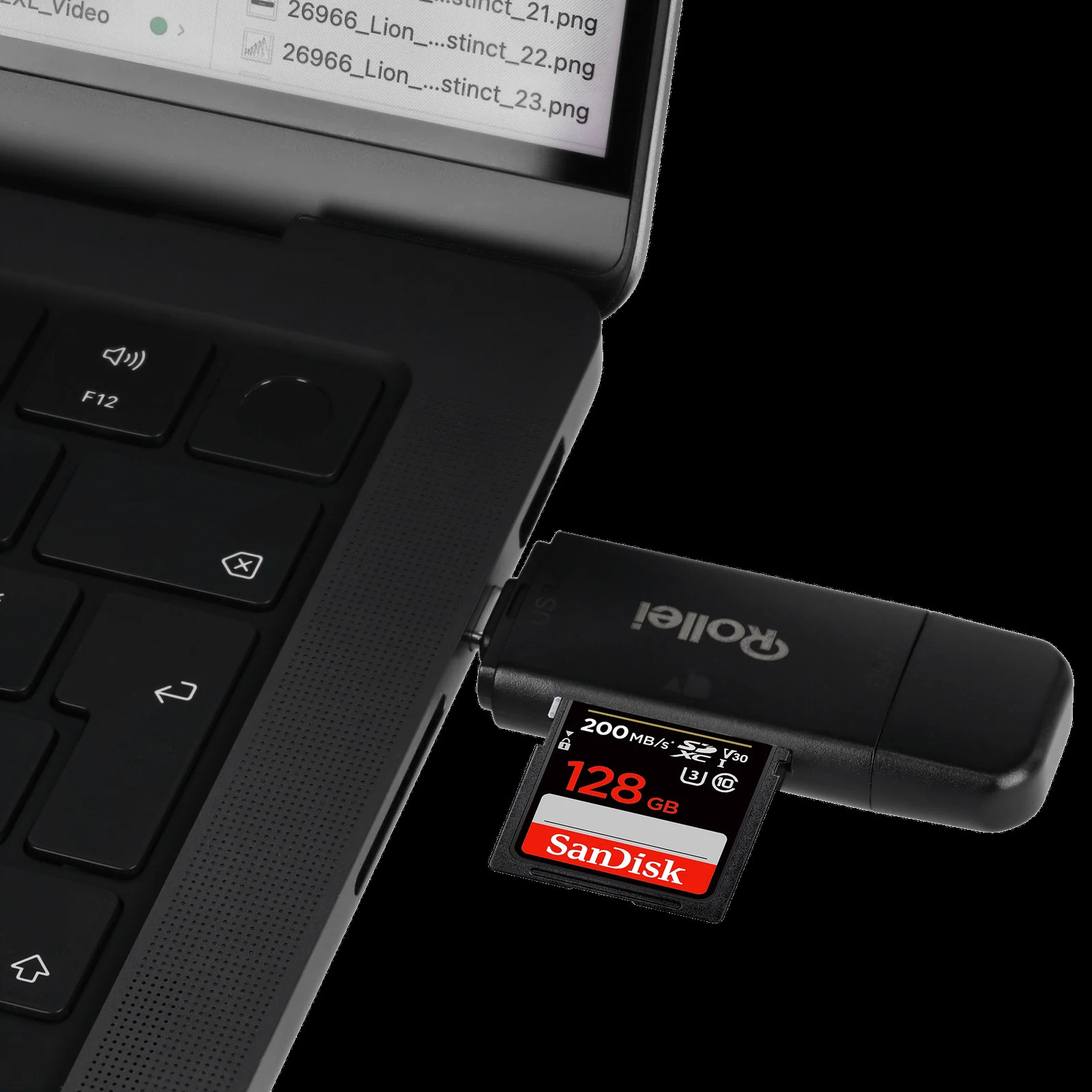 ROLLEI 2-in-1 Card Reader for SD & microSD