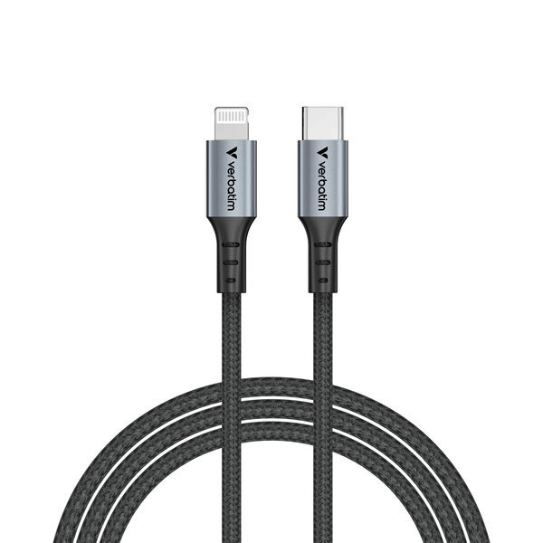 BildeVERBATIM Sync N Charge USB C-Lightning 1.2m