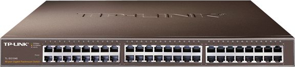 BildeTP-LINK 48port Gigab. Switch 19in-Rack