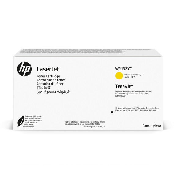 Bilde213Y Yellow Contract LaserJet Toner Cartridge 12k