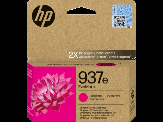 BildeHP 937e EvoMore Magenta Original Ink Cartridge