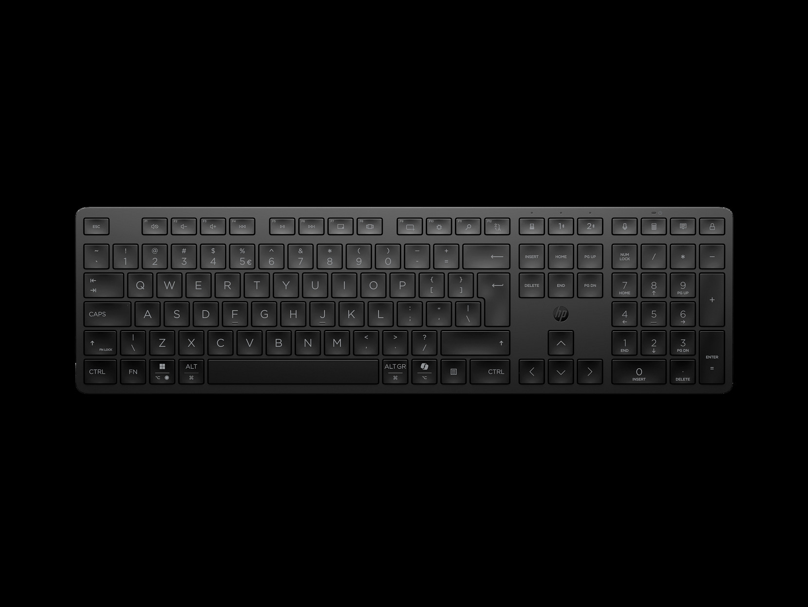 BildeHP 490K Multi-Device Dual-Mode Keyboard Nordic (Consumer)