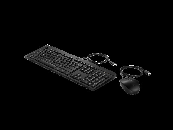HP 225 Wired Mouse and Keyboard G2 (Nordic)