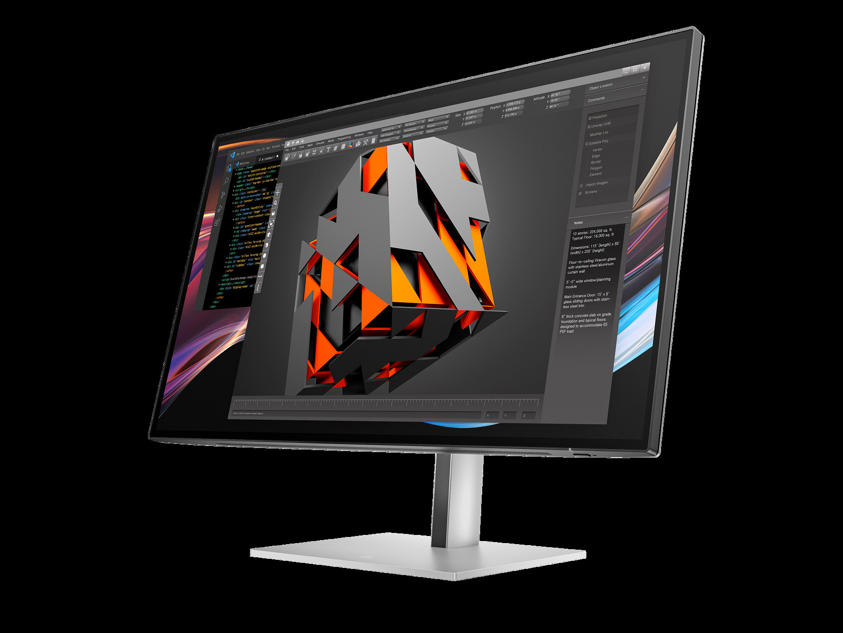 27'' HP Monitor Series 7 Pro 4K Thunderbolt 4 - 727pk