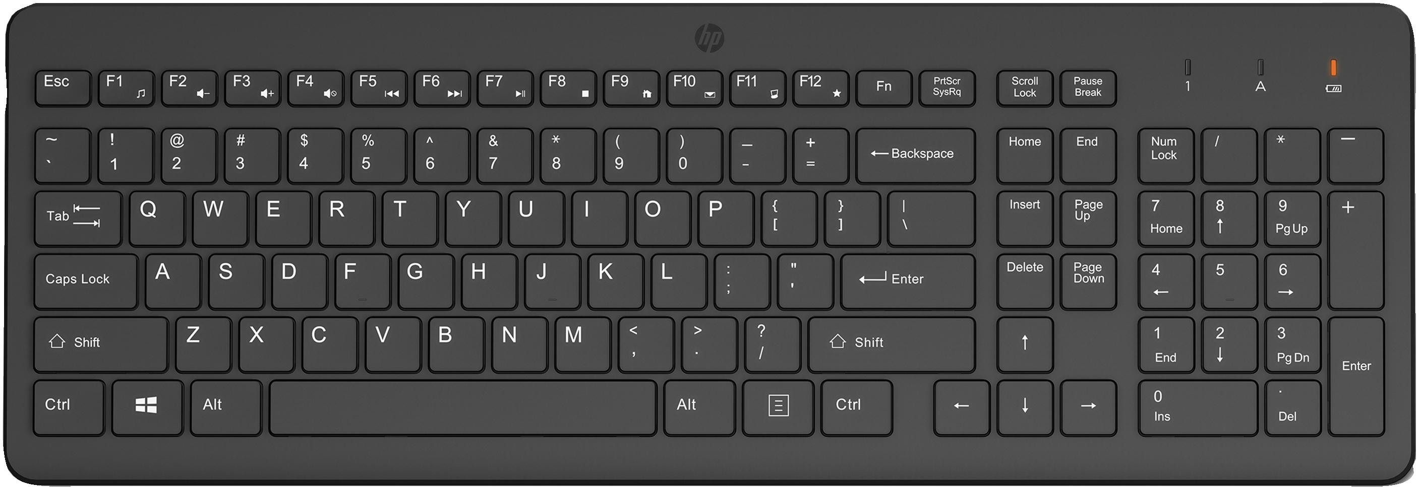 BildeHP 225 Wireless Keyboard (Nordic)