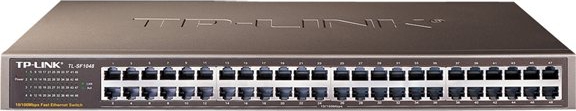BildeTP-LINK 48port 10/100 Switch 19in-Rack
