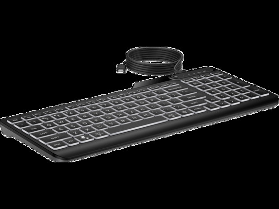 HP 400 Backlit Wired Keyboard (Consumer)