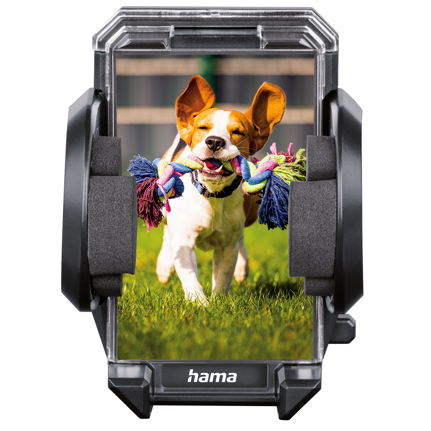 HAMA 2in1 Mobile Phone Holder Kit for Airwent/Windscreen, 360-degr