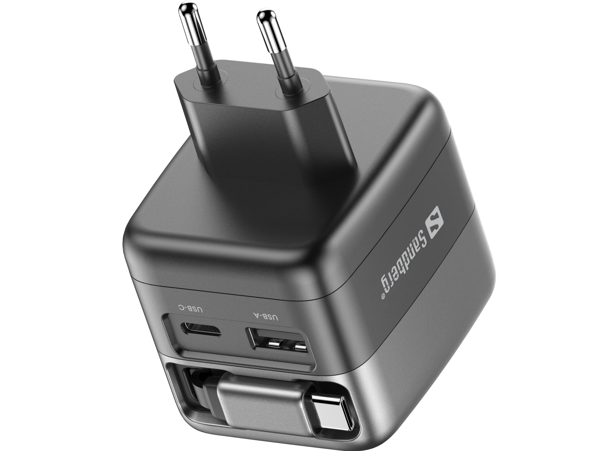 Sandberg Charger PD65W Display + Cable