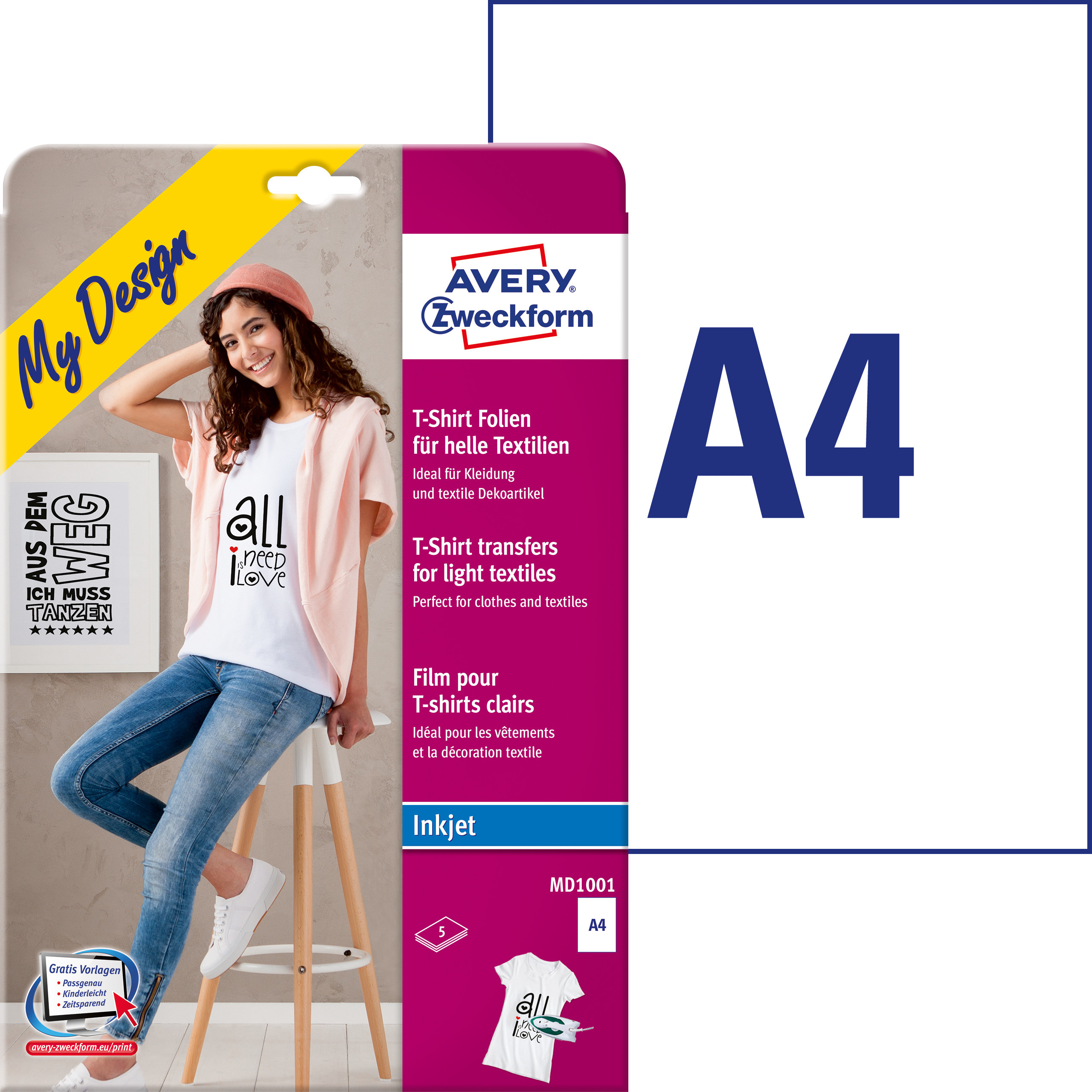 T-shirt Transfer T/lyst Textil
