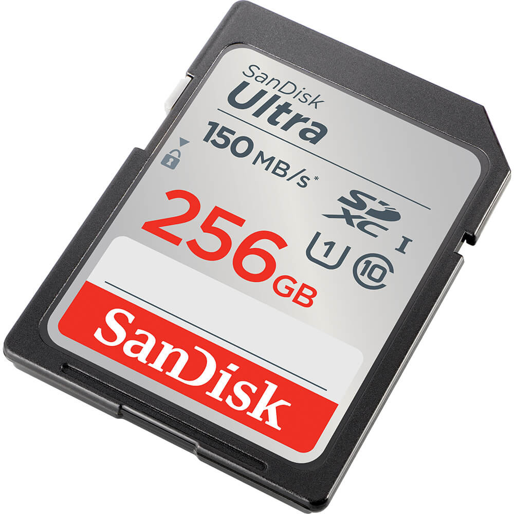 SANDISK Minnekort SDXC Ultra 256GB 150MB/s