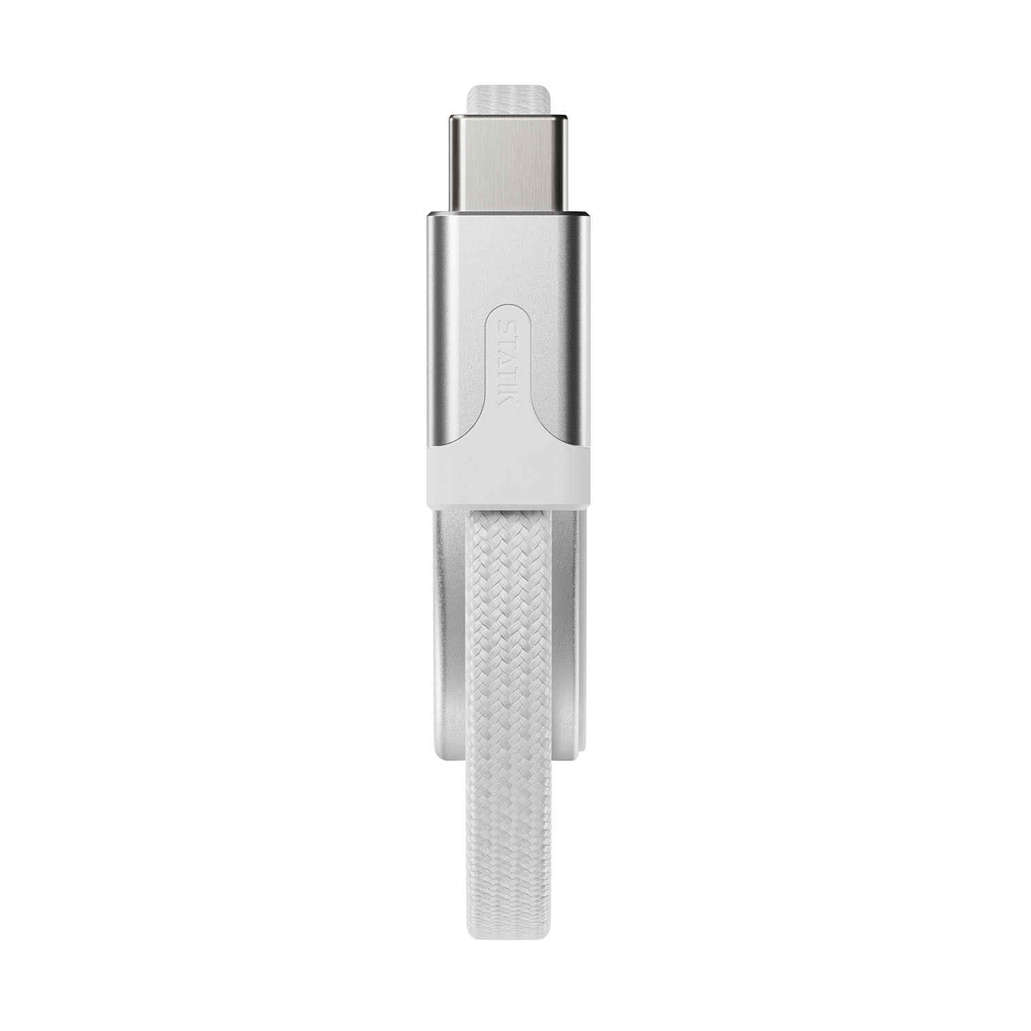 STATIK MagStack 2in1 C to C Cable with Apple Watch charging 1,5m White