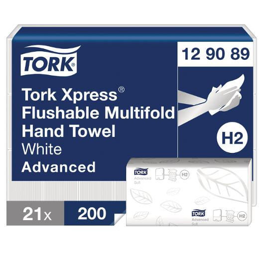 BildeTørkeark Tork Adv Z Lettopp. 2L H2 (200 stk/bunt, 21 bunter)