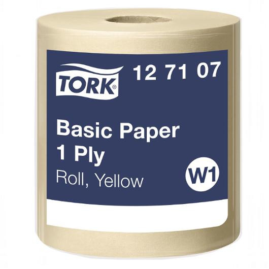 BildeIndustritørk Tork Basic W1 1190M Gul