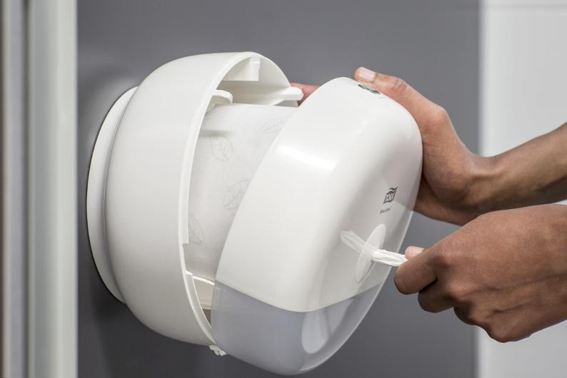 Dispenser Tork Smart Mini Toarl T9 Hvit