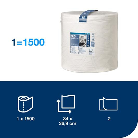 Industritørk Tork Plus 2L W1 510M