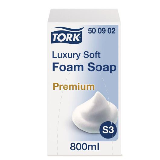 BildeSkumsåpe Tork Premium Luksus S3 0,8L