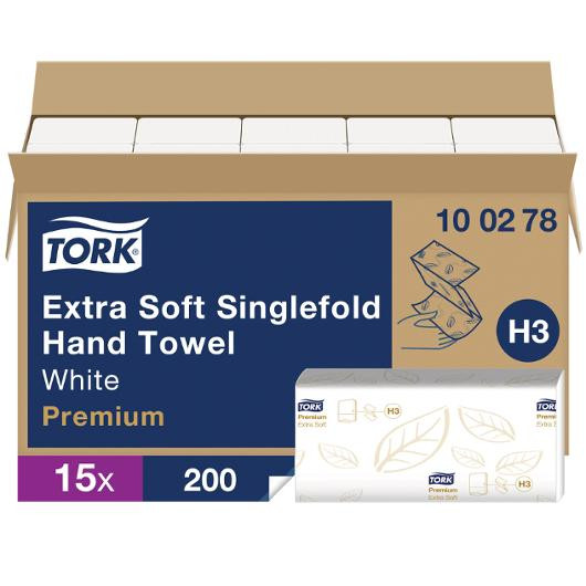 BildeTørkeark Tork Prem Singlef 2L H3 (3000 stk)