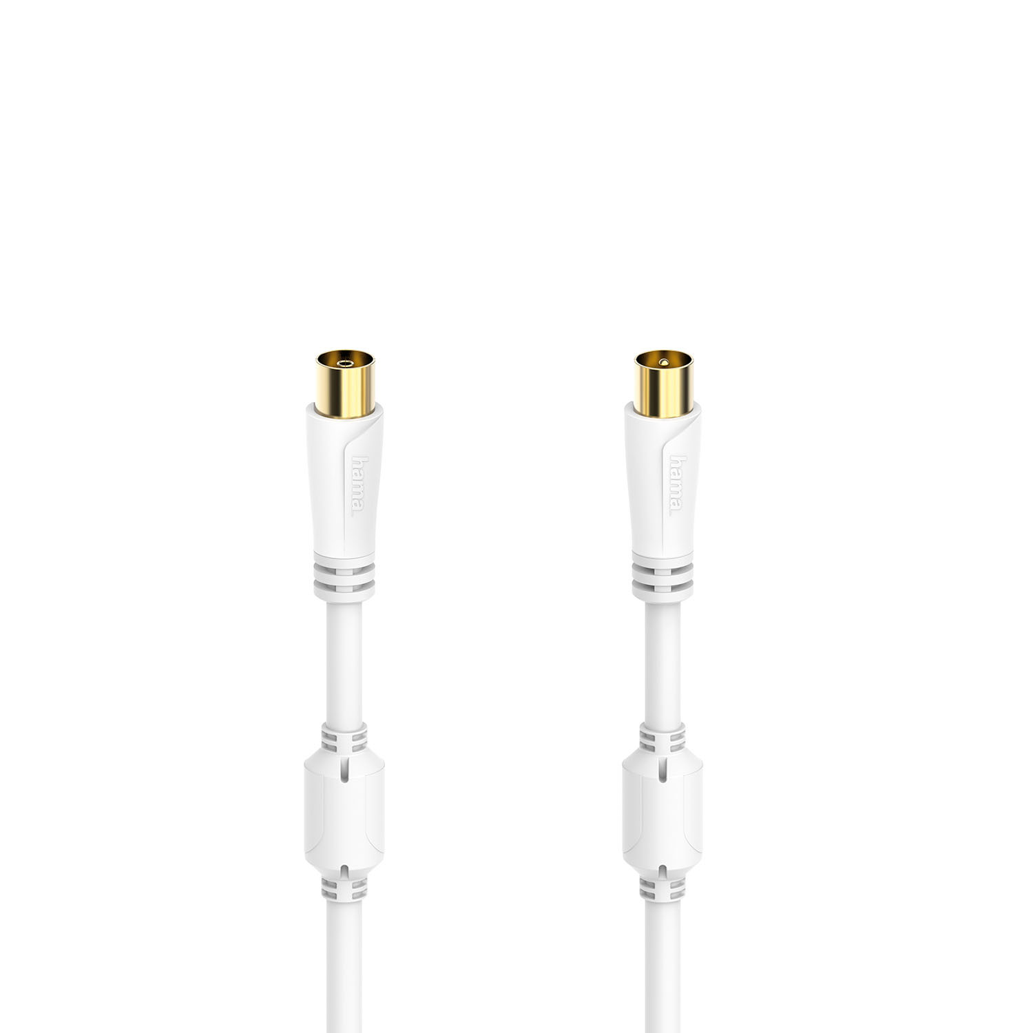 HAMA Cable Antenna 100dB White 1.5m