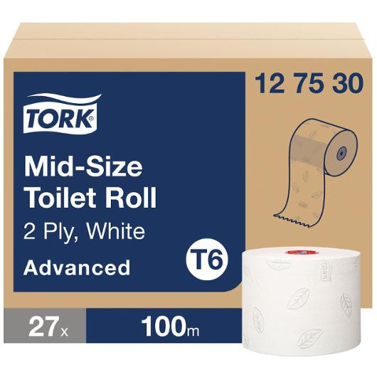BildeToalettpapir Tork Advance 2L T6 100M (27 ruller)