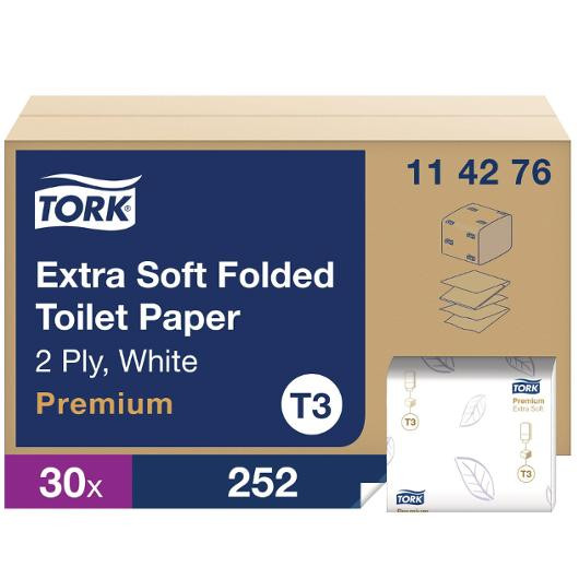 BildeToalettpapir Tork Premi Ark 2L T3 (7560 stk)