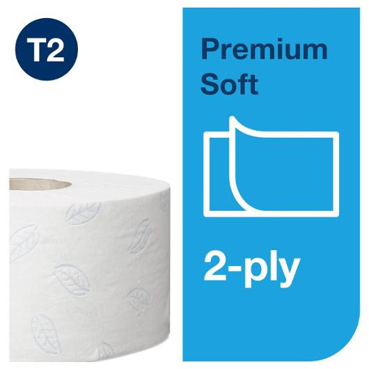 Toalettpapir Tork Premium 2L T2 170M (12 stk)