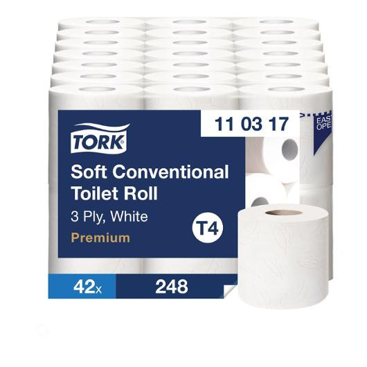 BildeToalettpapir Tork Premium 3L T4 35M (42 stk)