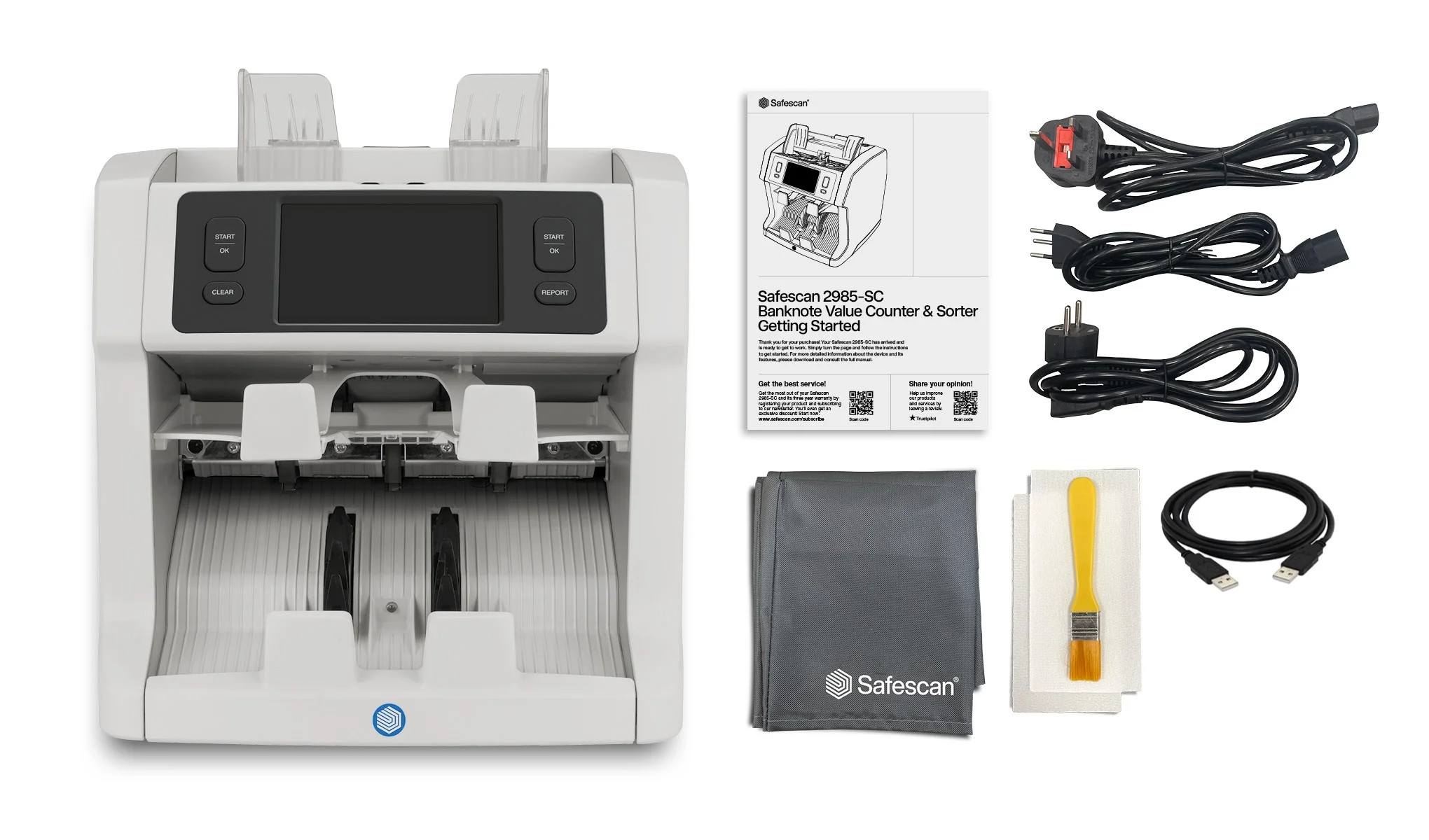 Safescan 2995-SC - Seddelteller