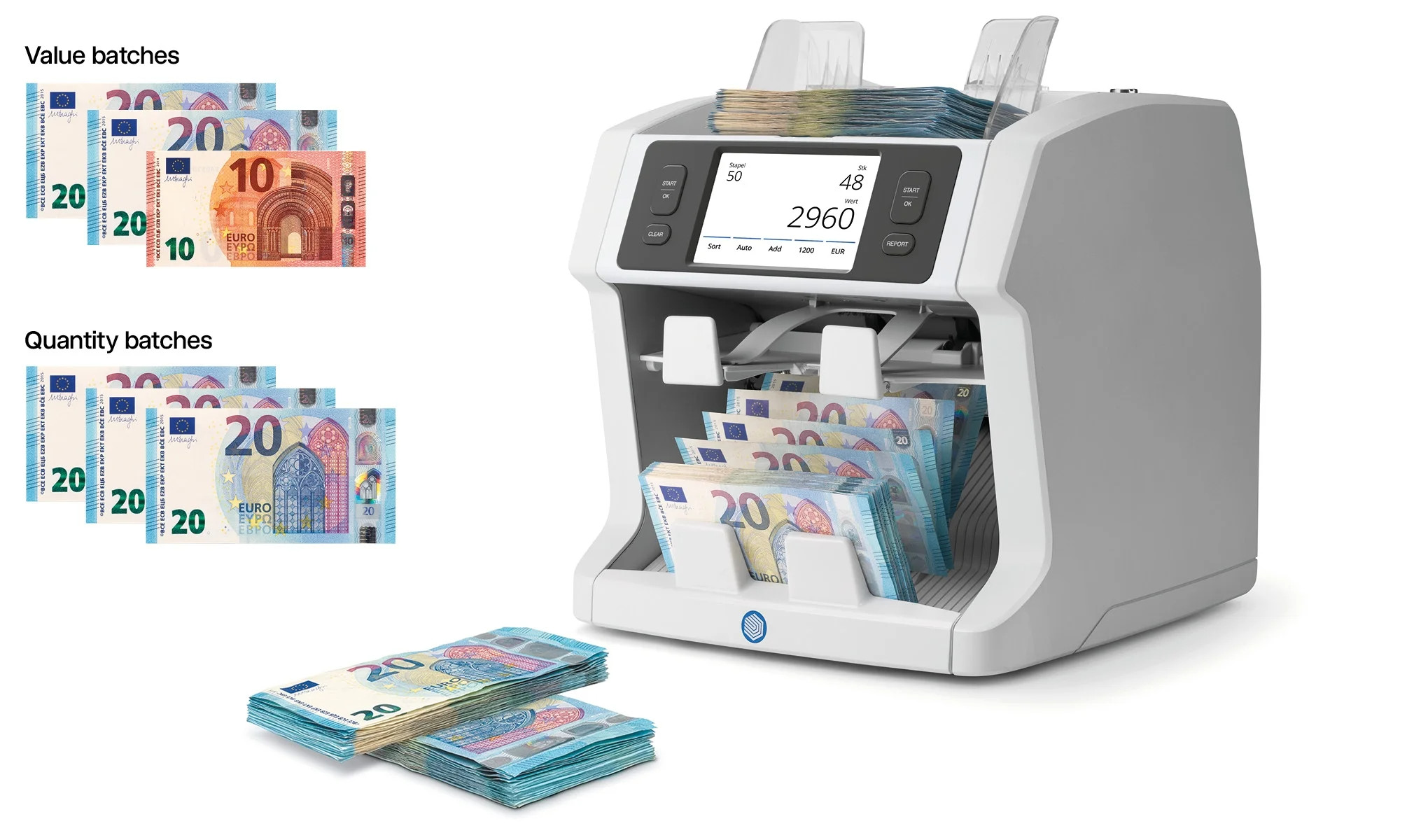 Safescan 2995-SC - Seddelteller