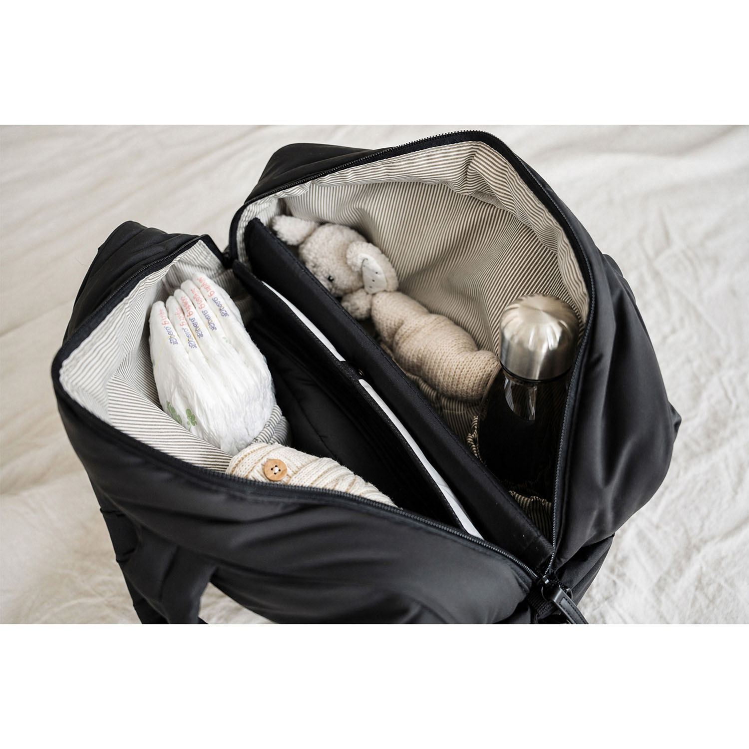 GOLLA Changing Bag Set Daisy Polyester Black