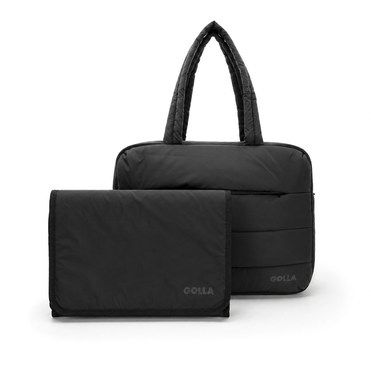 GOLLA Changing Bag Set Daisy Polyester Black