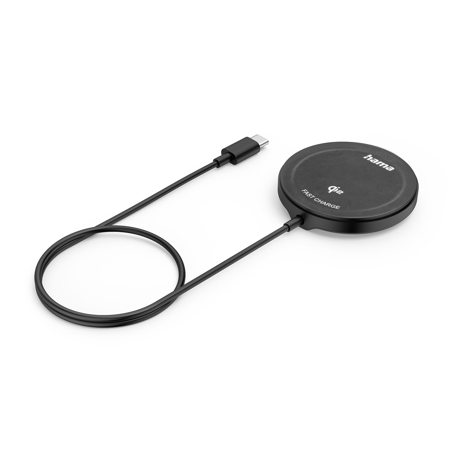 HAMA Wireless Qi2 Charging Fast Charging 15W Black