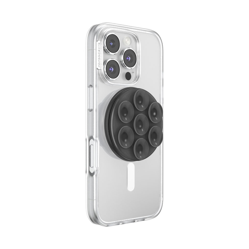 POPSOCKETS MagSafe Suck-Up Grip Translucent Black