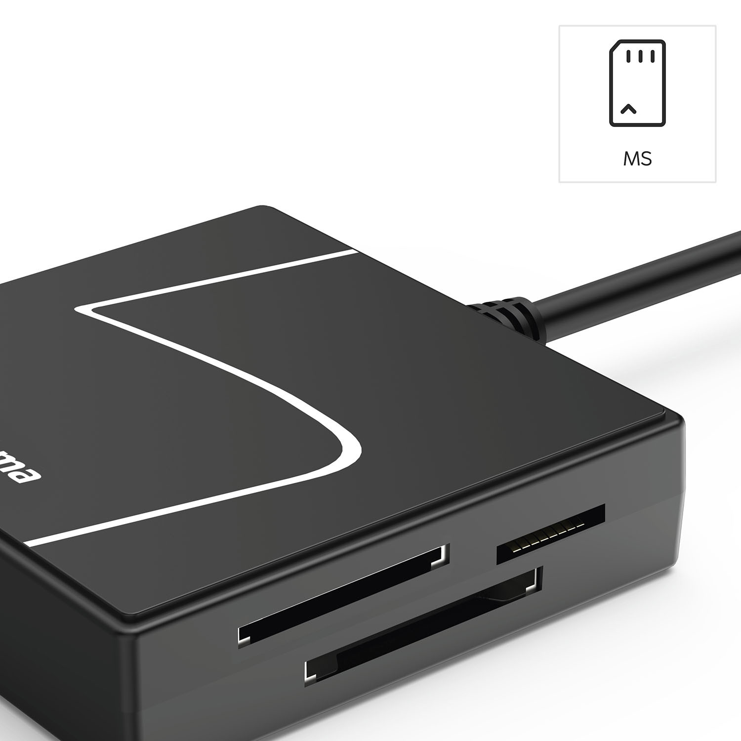 HAMA Card Reader USB 3.2 SD/micro SD/CF