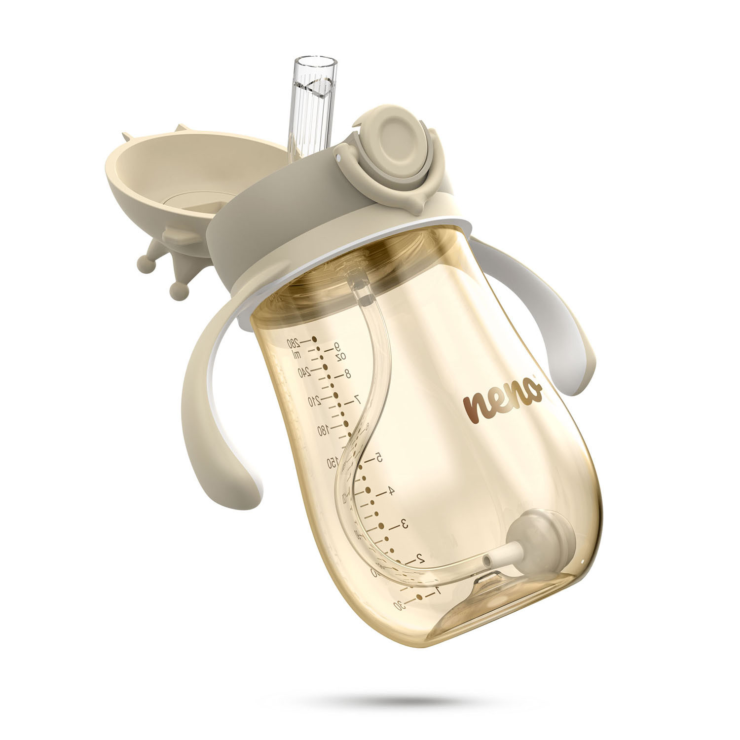 NENO Water Bottle MIO2 Cream 280ml