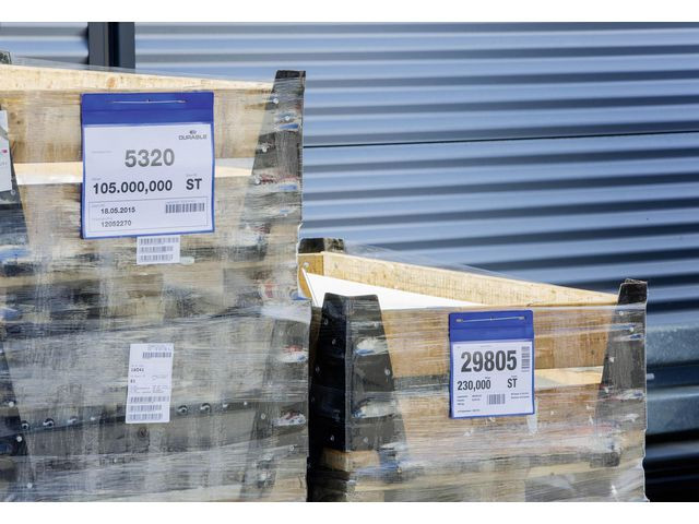 Plastlomme Durable M/Oppheng A4 (50 stk)