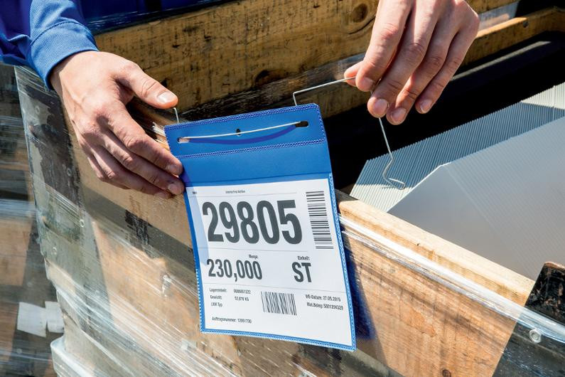 Plastlomme Durable M/Oppheng A5 (50 stk)